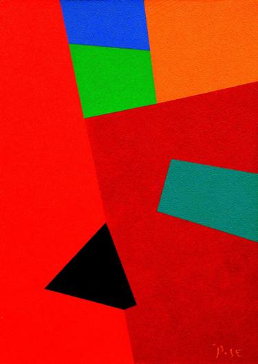 Print of Conceptual Geometric Paintings by Igor Pose