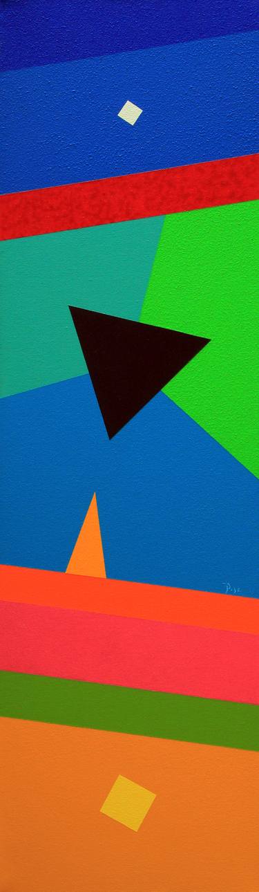 Original Conceptual Geometric Paintings by Igor Pose