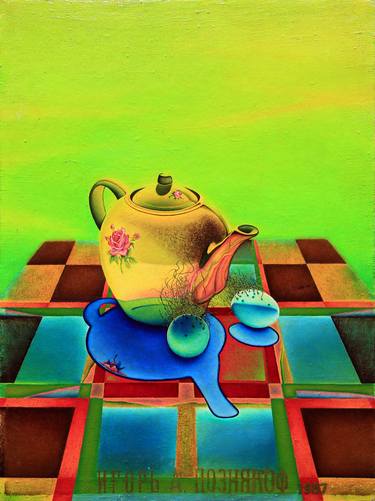 Print of Surrealism Still Life Paintings by Igor Pose