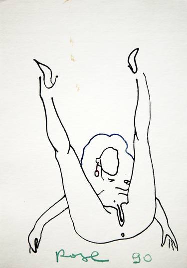 Print of Expressionism Women Drawings by Igor Pose