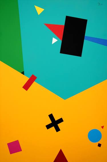 Print of Abstract Geometric Paintings by Igor Pose