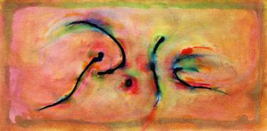 Original Expressionism Calligraphy Paintings by Igor Pose
