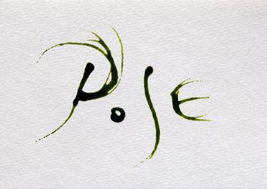 Original Documentary Calligraphy Paintings by Igor Pose