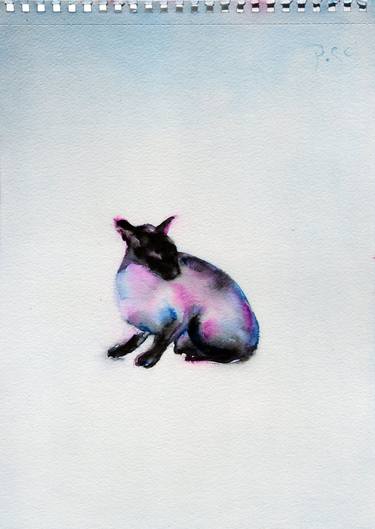 Print of Documentary Cats Paintings by Igor Pose