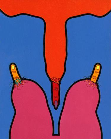 Original Conceptual Erotic Paintings by Igor Pose
