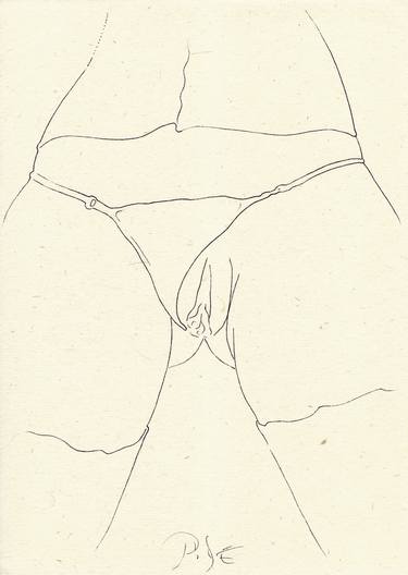 Original Figurative Nude Drawings by Igor Pose