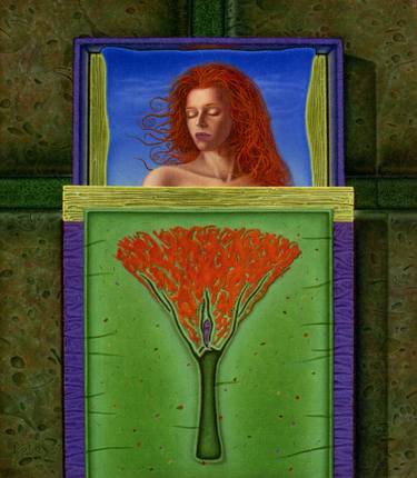 Original Surrealism Women Paintings by Igor Pose