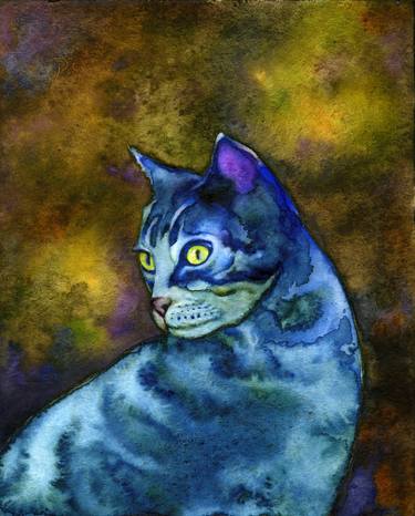 Original Cats Paintings by Igor Pose