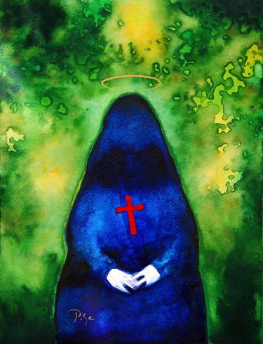Print of Conceptual Religion Paintings by Igor Pose