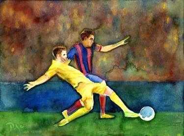 Original Figurative Sport Paintings by Igor Pose