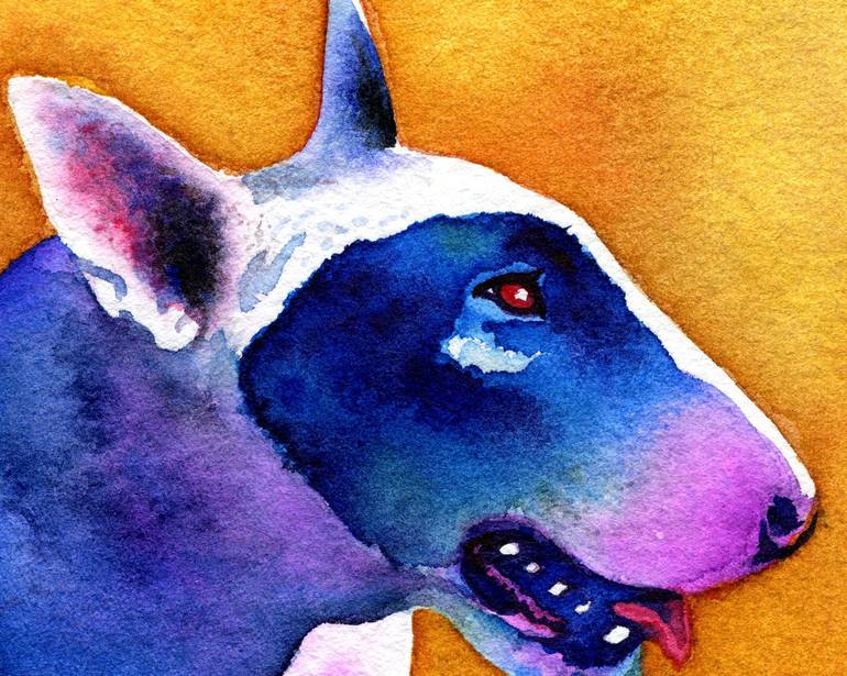 Original Documentary Dogs Painting by Igor Pose