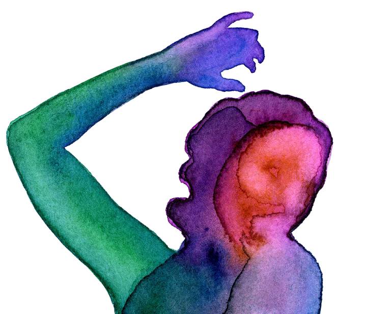 Original Conceptual Performing Arts Painting by Igor Pose