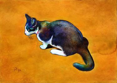 Print of Figurative Cats Paintings by Igor Pose