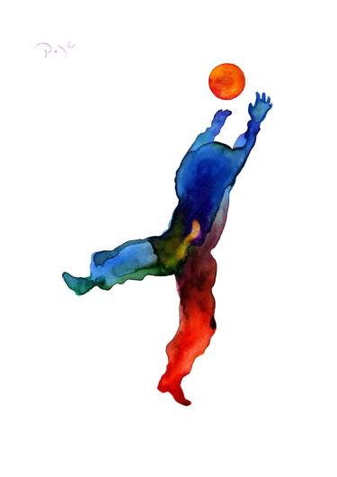 Print of Conceptual Sports Paintings by Igor Pose