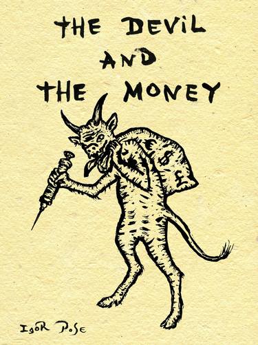 The devil and the money thumb