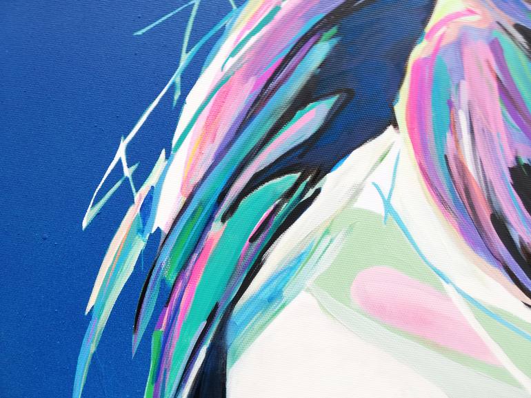 Original Contemporary Pop Culture/Celebrity Painting by Zinah Zumorito