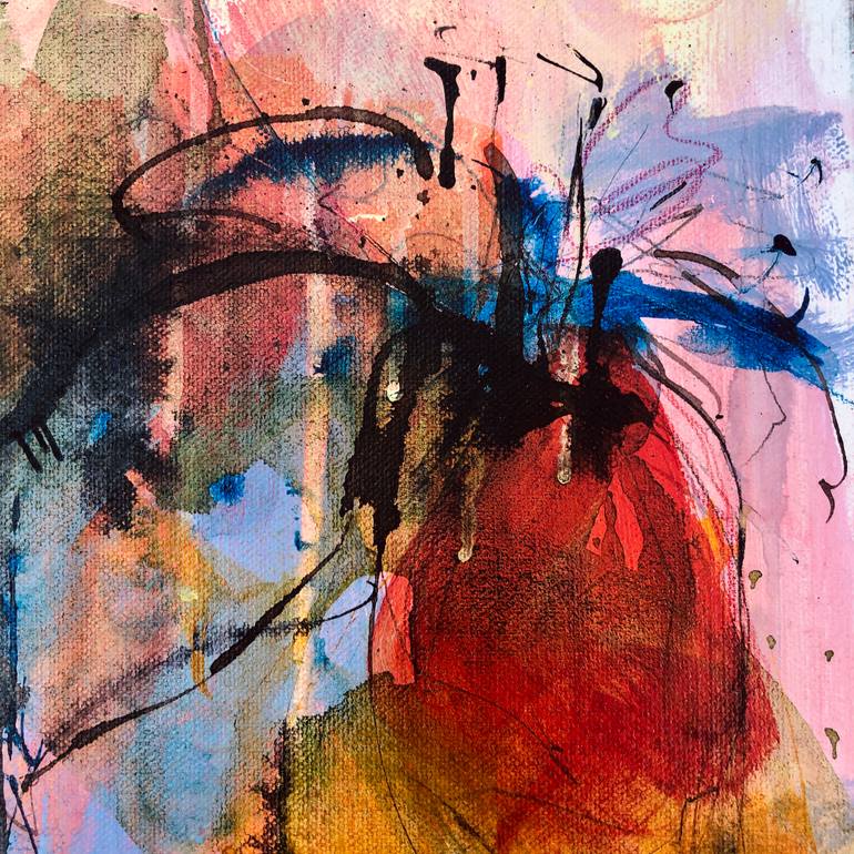 Original Expressionism Floral Painting by Hemali Modha