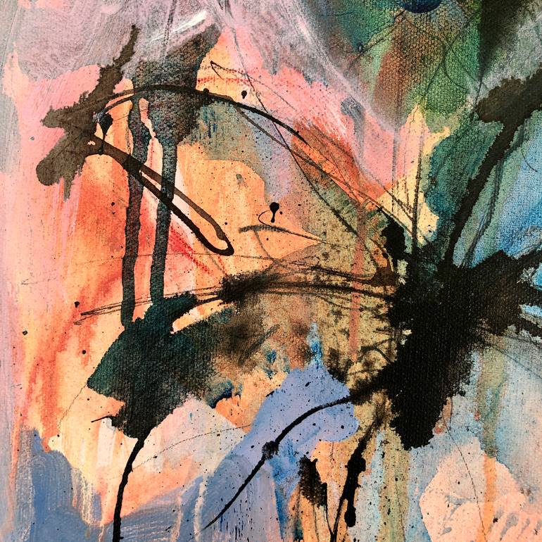 Original Expressionism Floral Painting by Hemali Modha