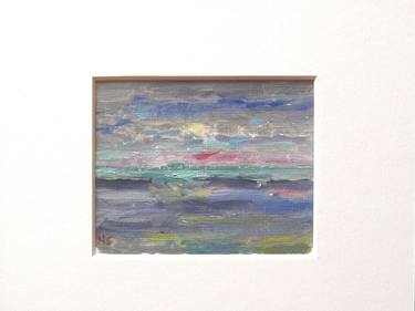 Original Impressionism Seascape Painting by Helena Stroo