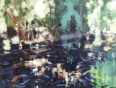 Original Expressionism Nature Paintings by Ander Gomez San Jorge