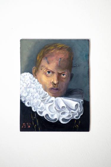 Original Expressionism Portrait Paintings by Antonio Vargas