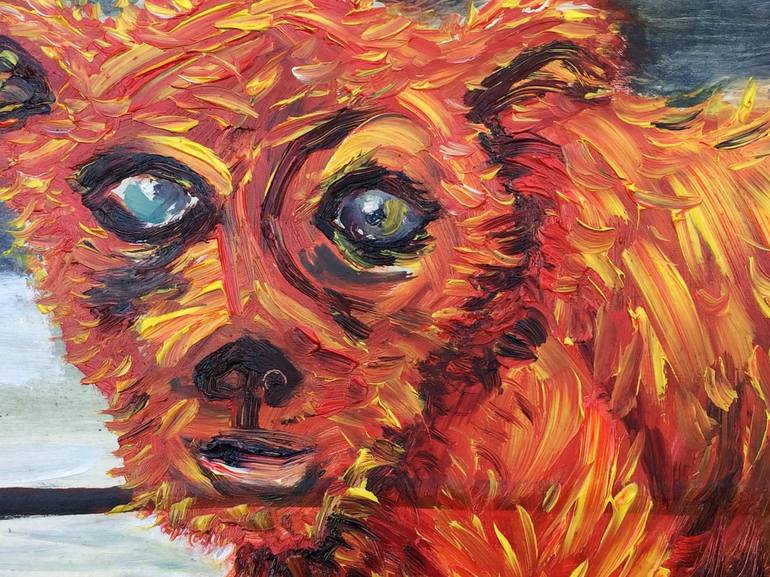 Original Dogs Painting by Stephen Phillips