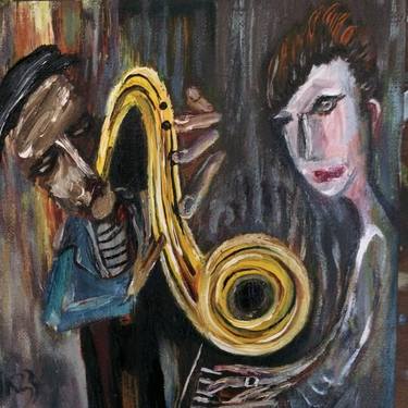 Print of Figurative Music Paintings by Stephen Phillips
