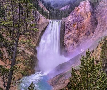 Yellowstone Falls, Wyoming. thumb