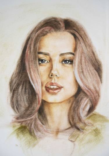 Original Portrait Painting by Alya Frisson
