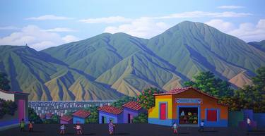 Print of Landscape Paintings by Arnaldo Gonzalez Leon