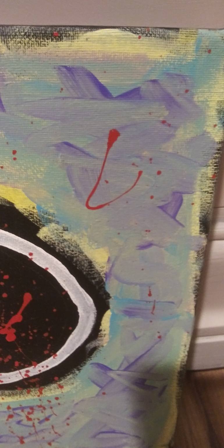 Original Abstract Expressionism Abstract Painting by Meagan Barnes