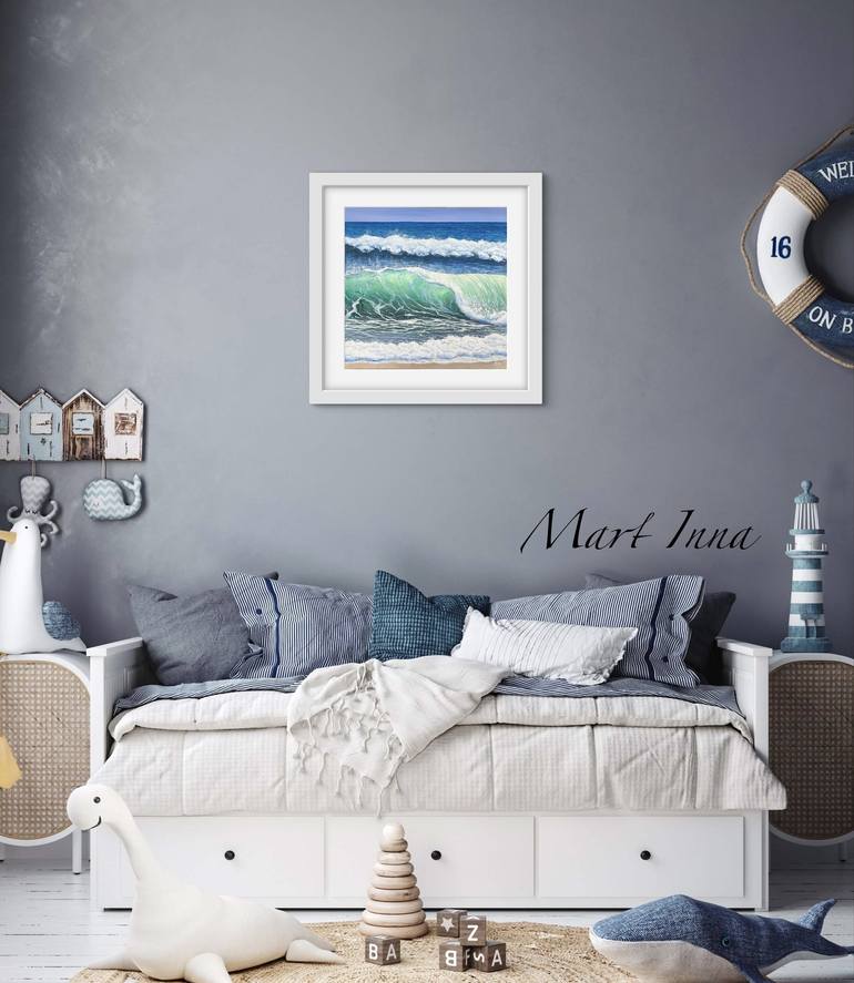 Original Contemporary Beach Painting by Inna Mart