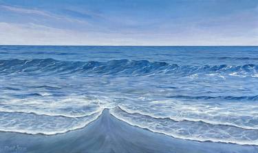 Original Photorealism Seascape Paintings by Inna Mart
