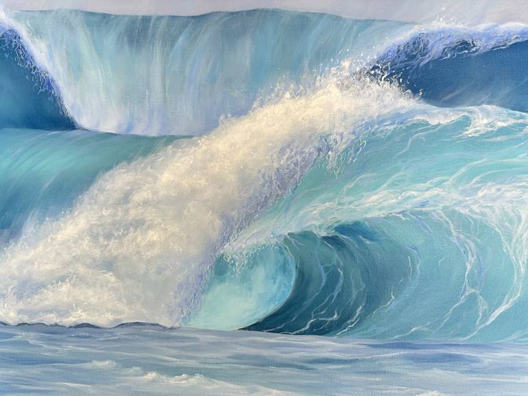 Original Realism Seascape Painting by Inna Mart