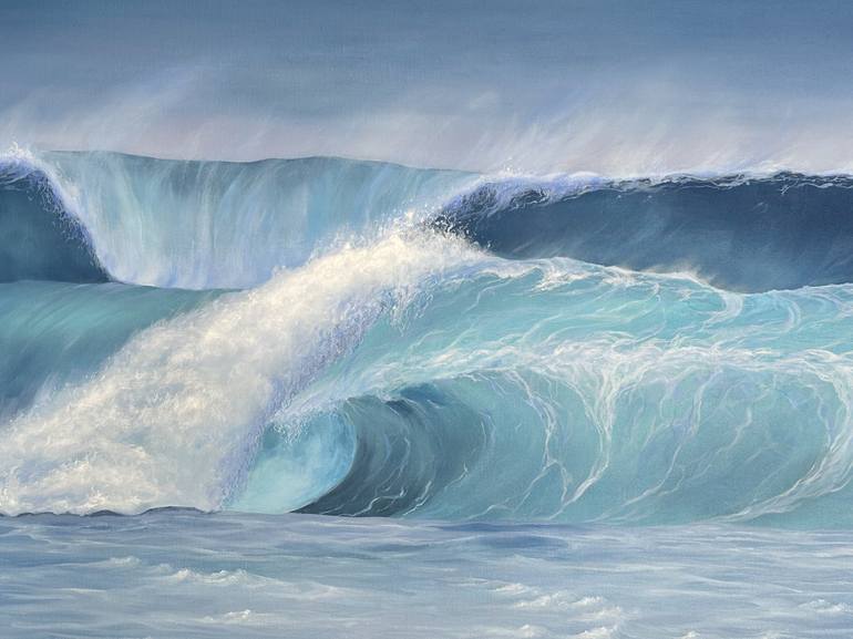 Original Realism Seascape Painting by Inna Mart