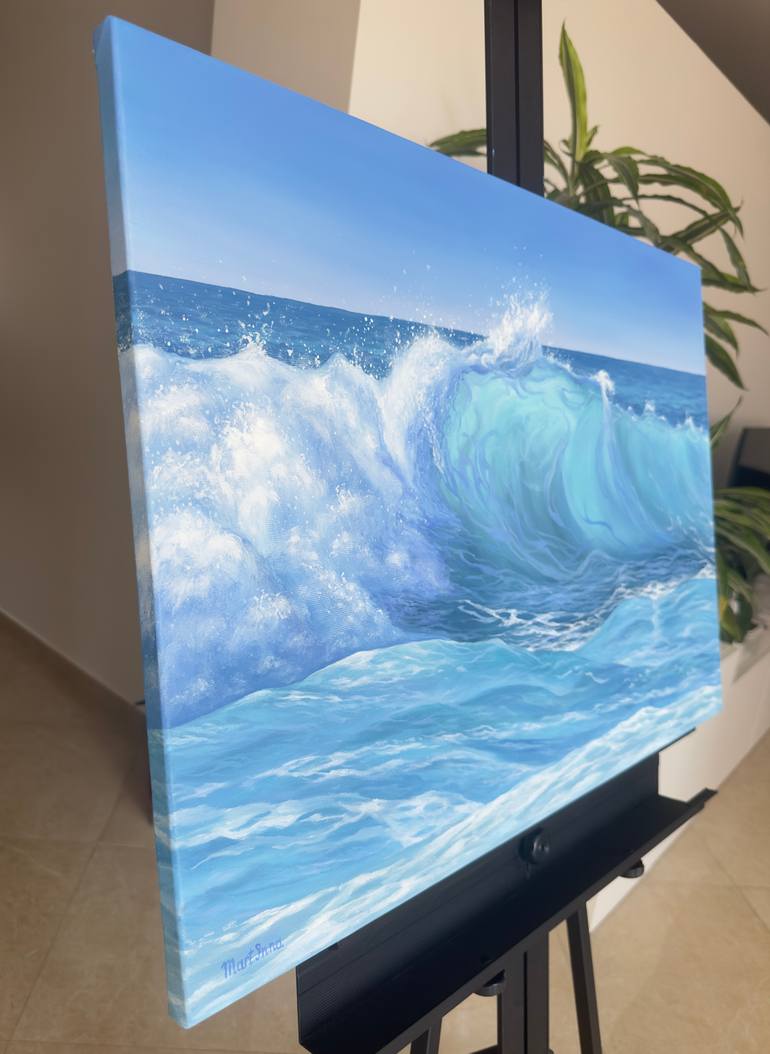 Original Modernism Seascape Painting by Inna Mart