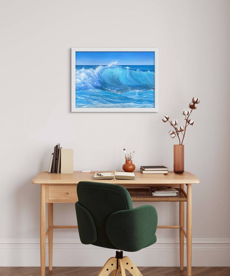 Original Modernism Seascape Painting by Inna Mart