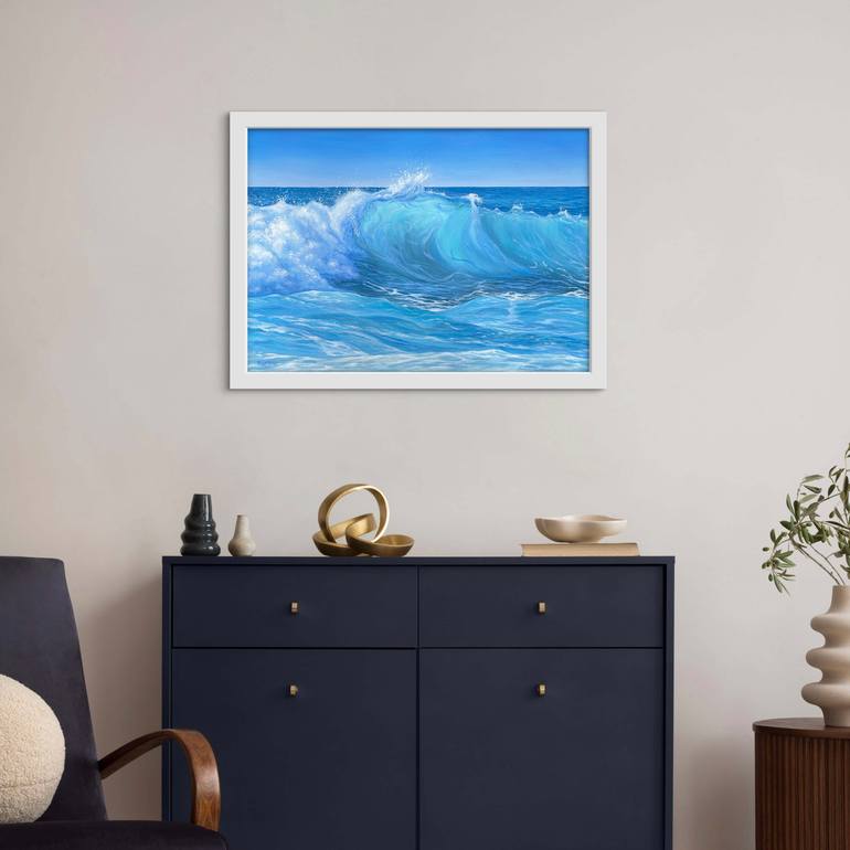 Original Modernism Seascape Painting by Inna Mart