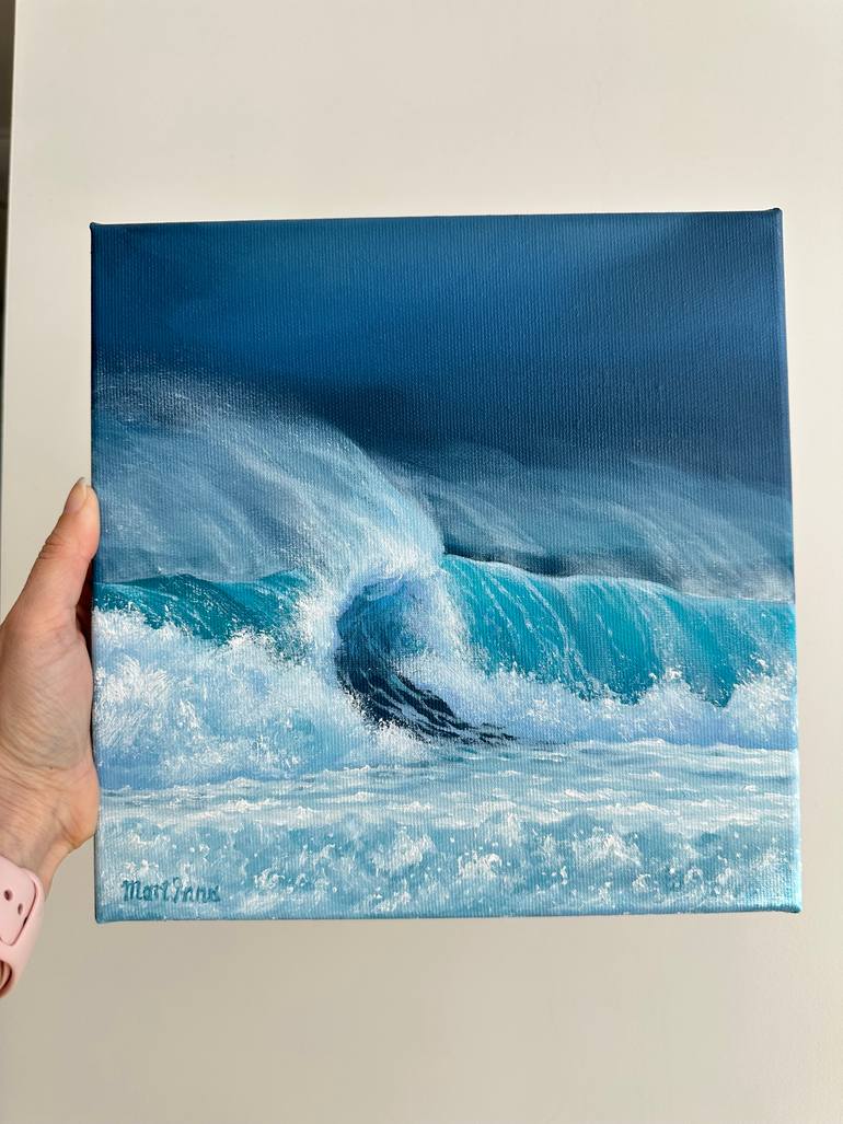 Original Contemporary Seascape Painting by Inna Mart