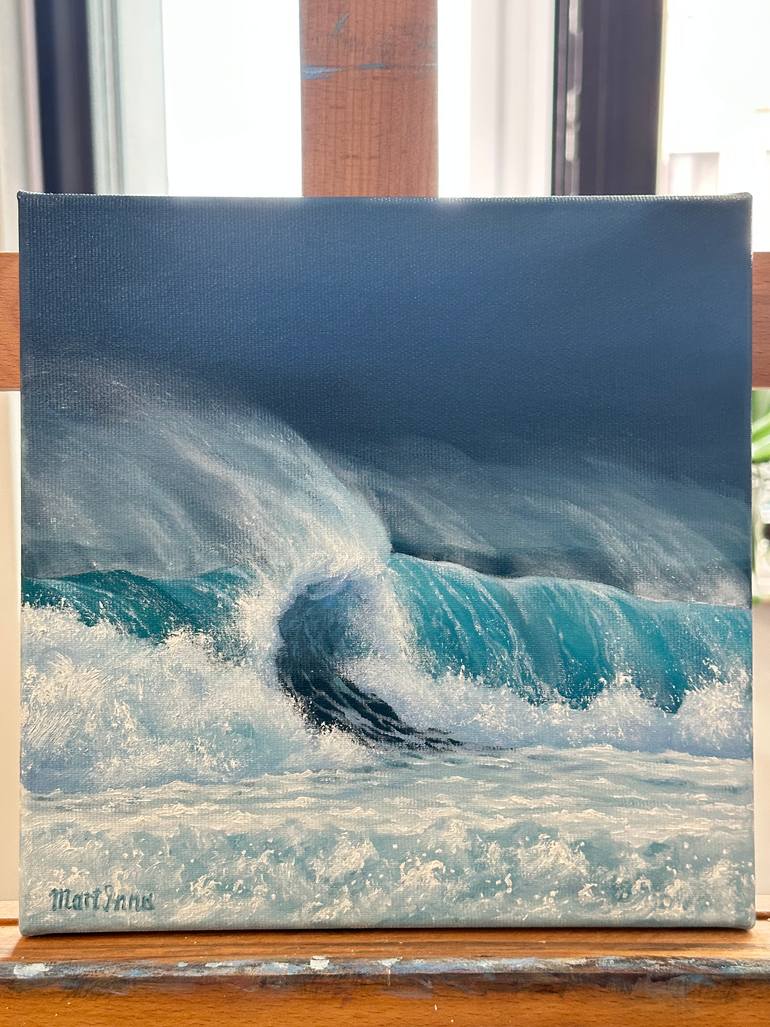 Original Contemporary Seascape Painting by Inna Mart
