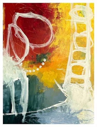 Original Abstract Expressionism Abstract Paintings by William Parker