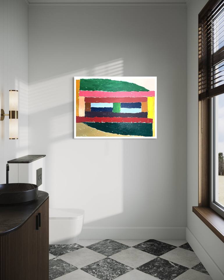Original Contemporary Abstract Painting by William Parker