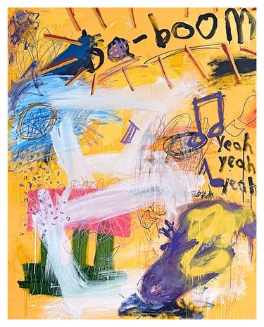 Original Abstract Expressionism Abstract Paintings by William Parker