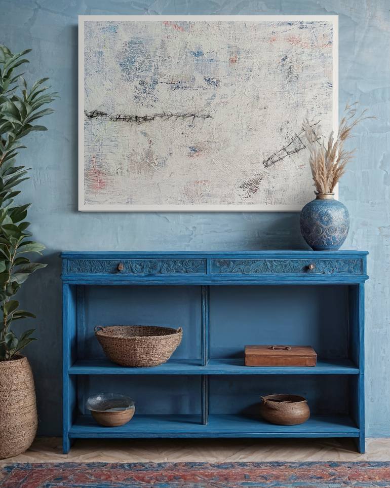 Original Expressionism Abstract Painting by William Parker