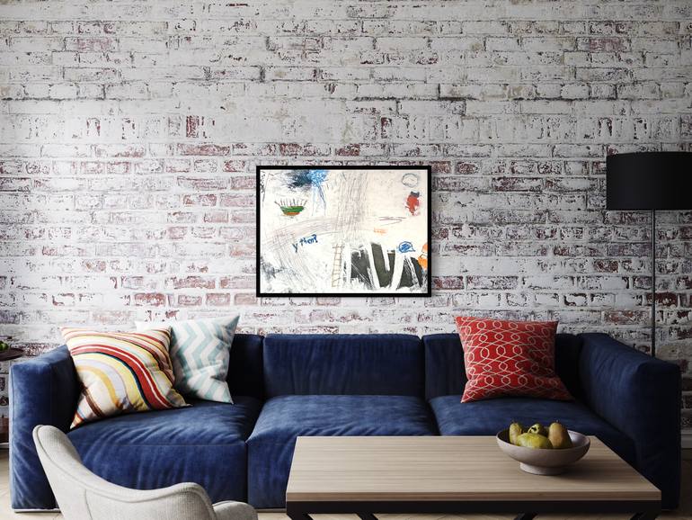 Original Abstract Expressionism Abstract Painting by William Parker