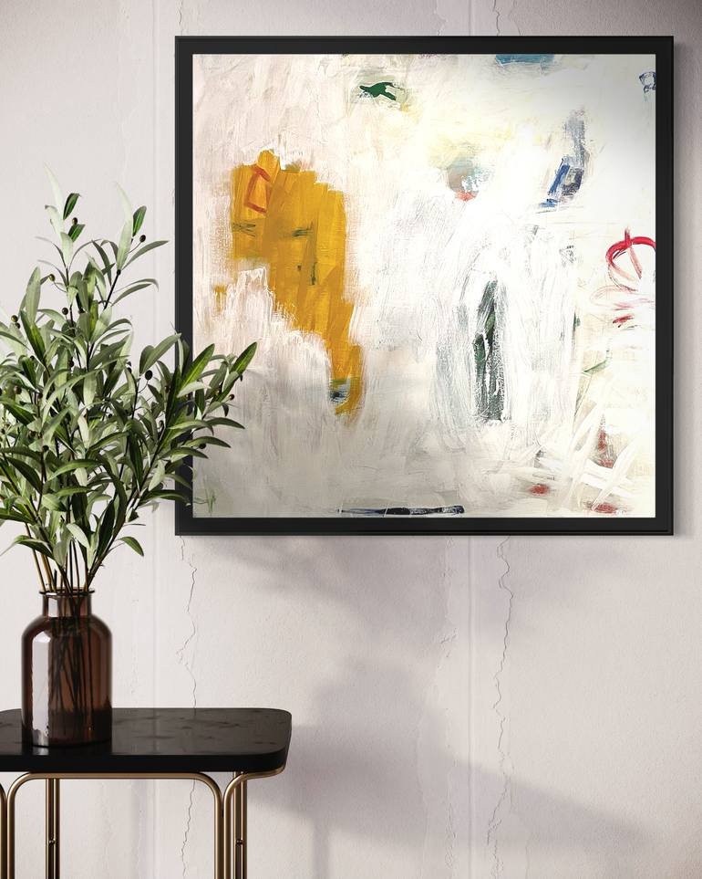 Original Abstract Expressionism Abstract Painting by William Parker