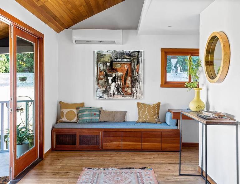 Original Abstract Expressionism Abstract Collage by Yuriy Zadorozhnyy