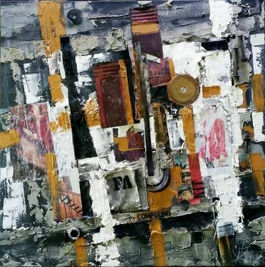 Print of Abstract Expressionism Abstract Collage by Yuriy Zadorozhnyy