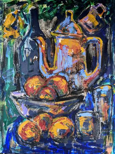 Print of Impressionism Still Life Paintings by Yuriy Zadorozhnyy