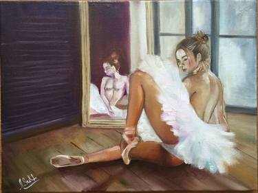 Print of Figurative Nude Paintings by Elena Sukhatskaya